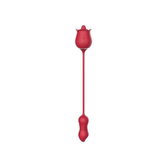 Rose Vibrator in red